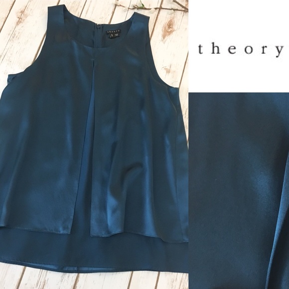 Theory Tops - THEORY silk top